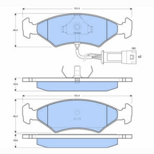 Δισκόφρενα ZTEC+ για Ford